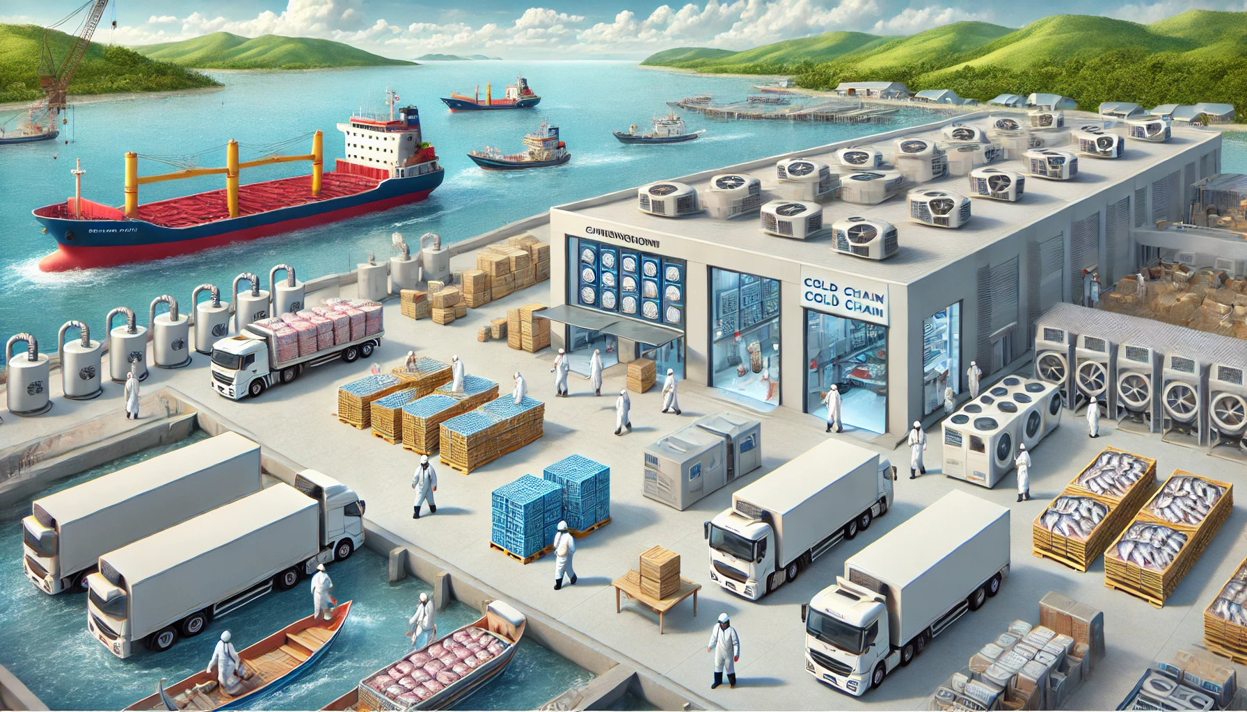 The Development of Garongkong Cold Chain